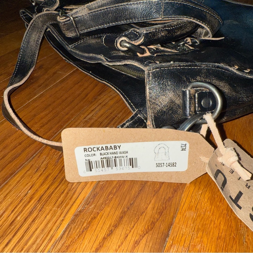 BED|STU Black Leather Shoulder Bag - Picture 4 of 7